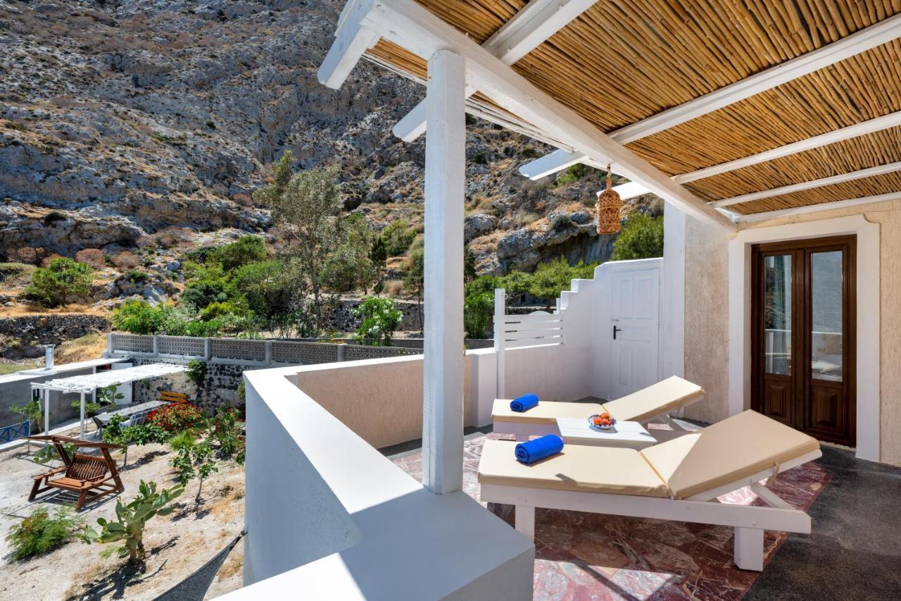 Moschatos Beach House Kamári 外观 照片